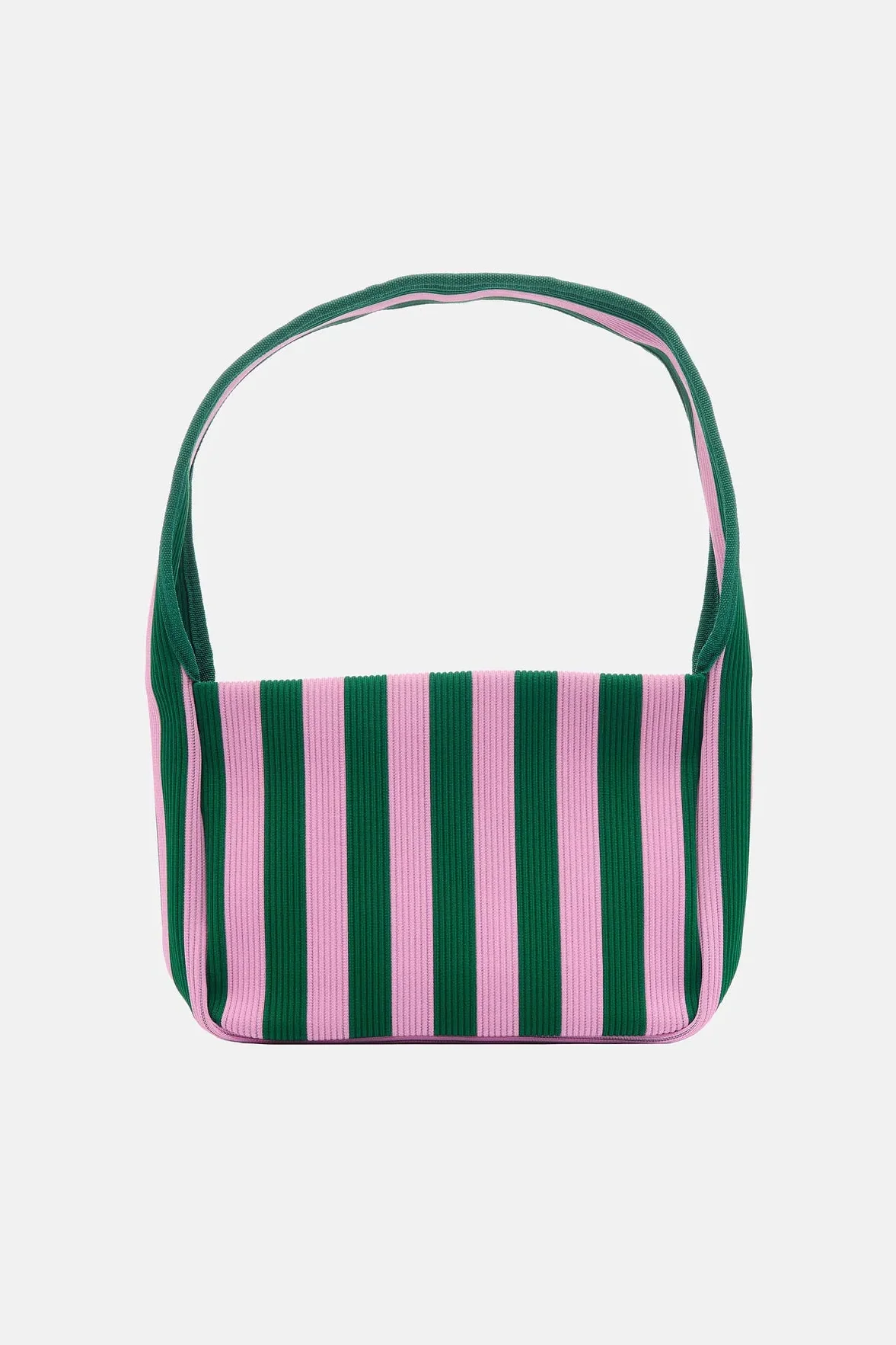 Marimekko Knitted Shoulderbag Merirosvo olkalaukku - vihreä / vaaleanpunainen - Image 5