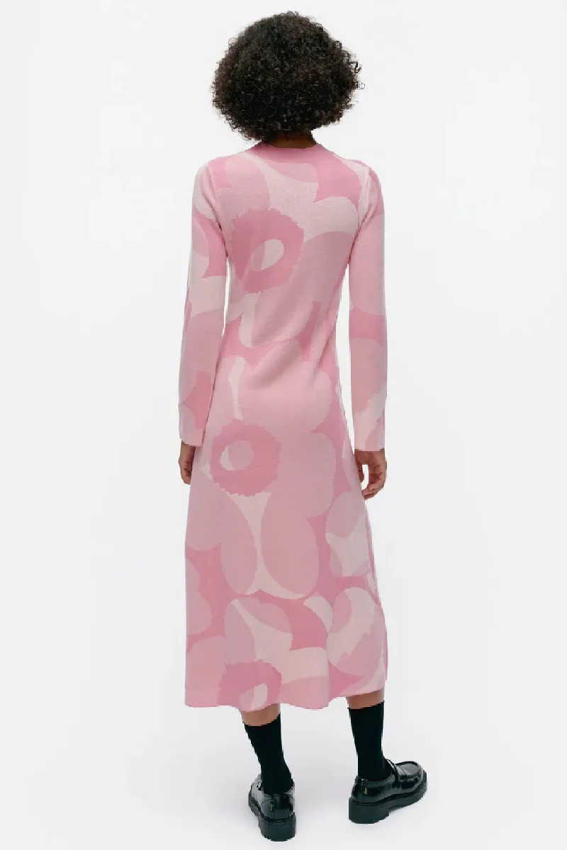 Marimekko Leikkuu Unikko villaneulemekko - vaaleanpunainen - Image 3
