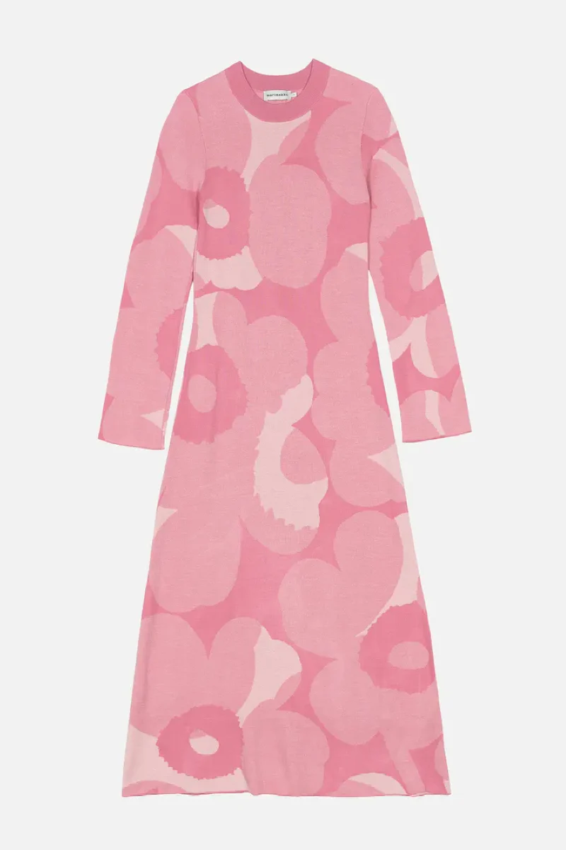 Marimekko Leikkuu Unikko villaneulemekko - vaaleanpunainen - Image 6