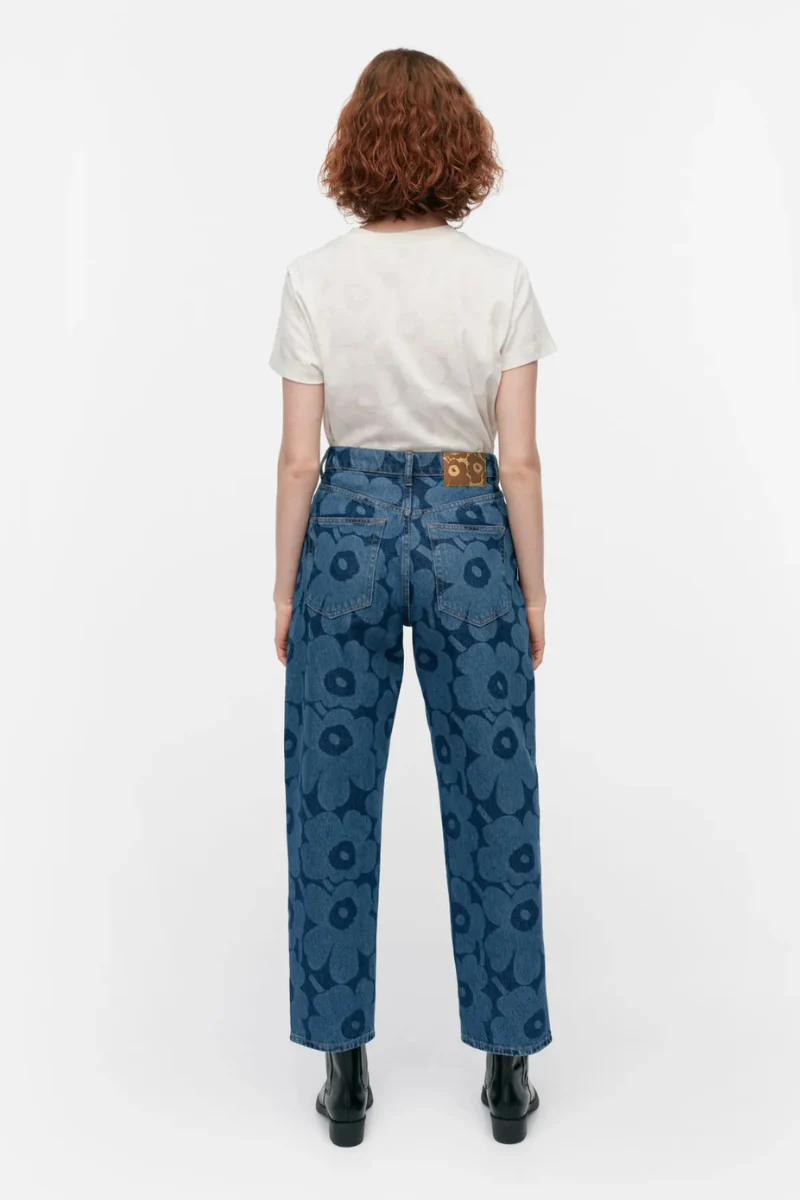 Marimekko Maridenim Barrel Unikko farkut