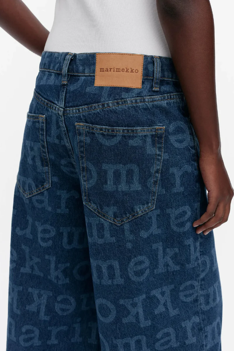 Marimekko Maridenim Loose logo farkut - Image 4