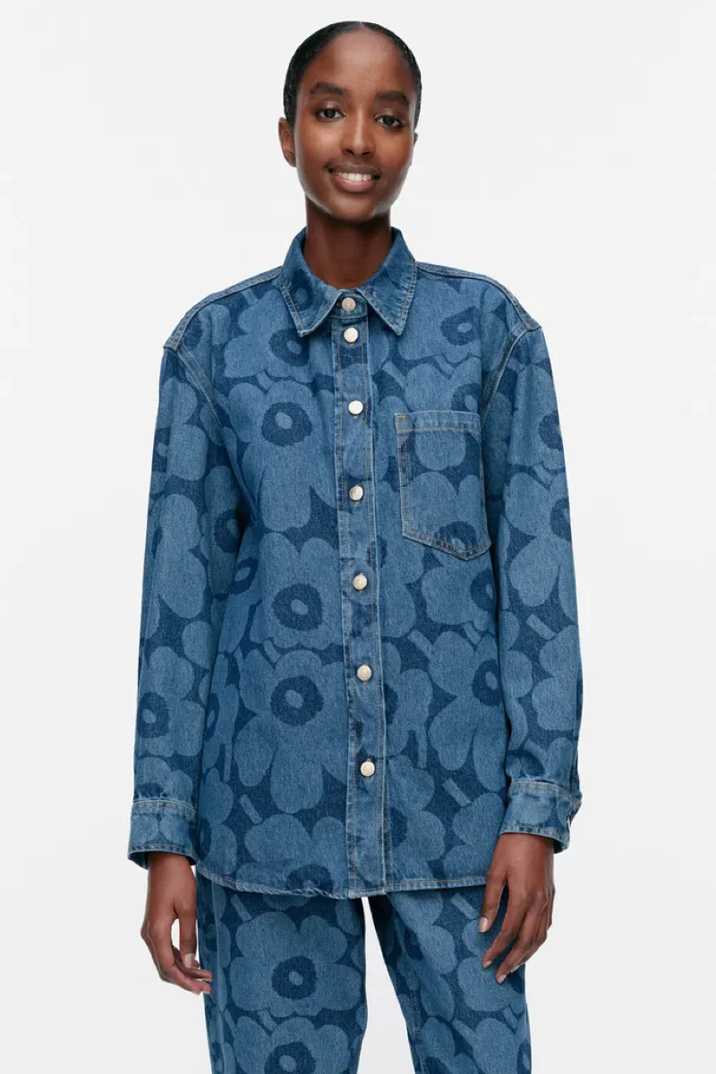 Marimekko Maridenim Vaihe Unikko farkkupaita - Image 2