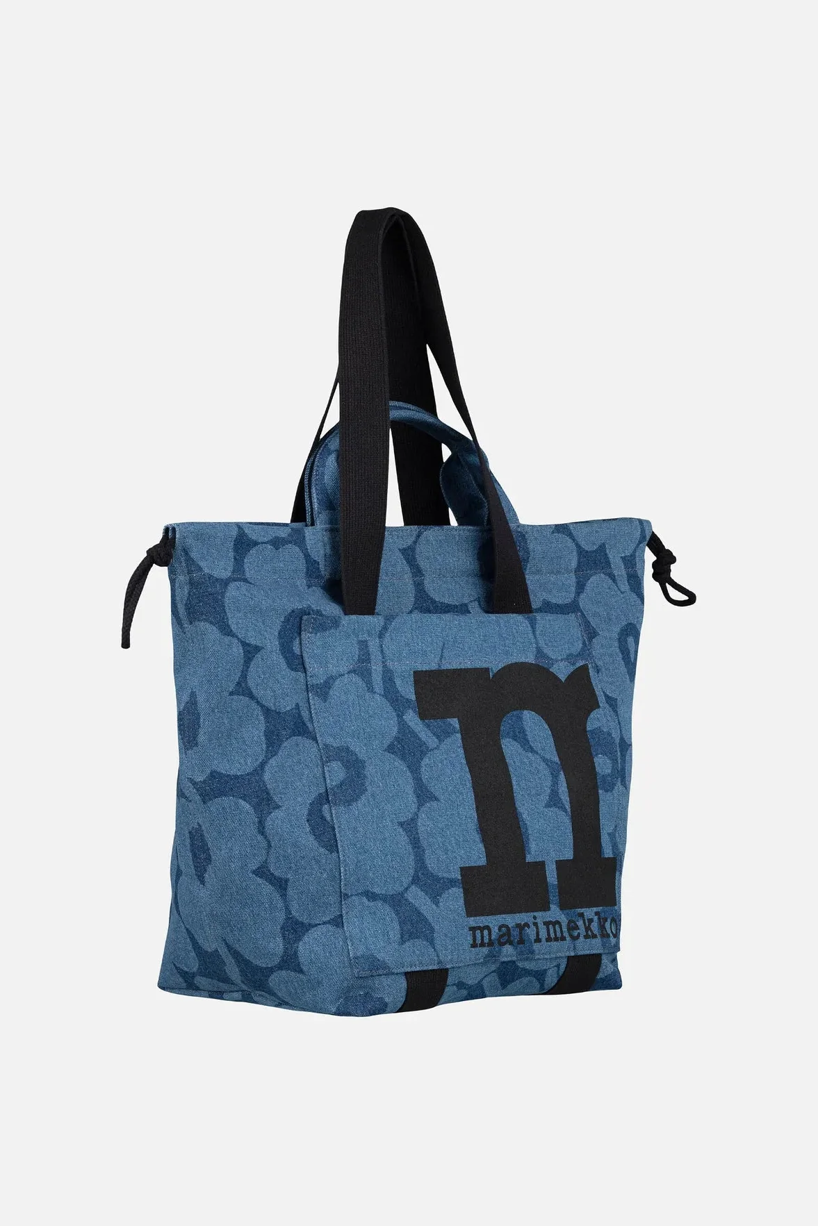 Marimekko Mono City Tote Unikko Shoulder bag - mid indigo - Image 2