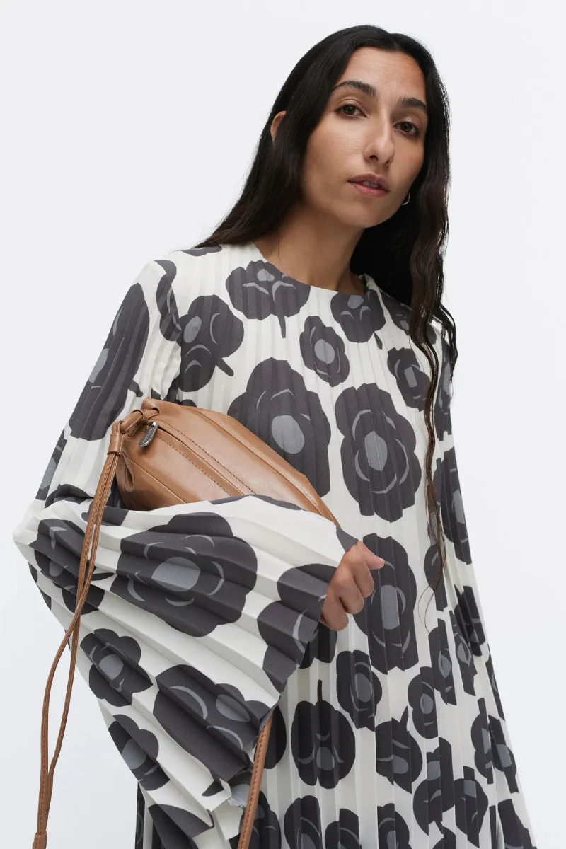 Marimekko Pikku Karla Patent olkalaukku - vaaleanruskea - Image 2
