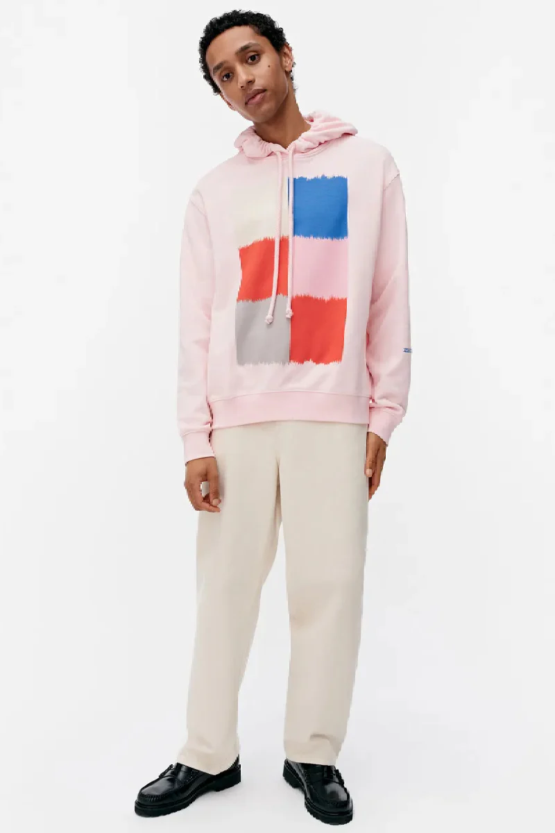 Marimekko Rondi Ostjakki Placement huppari - vaaleanpunainen - Image 5