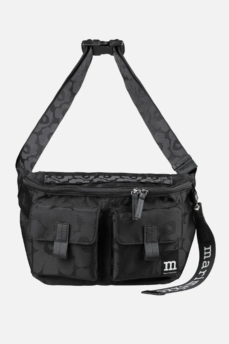 Marimekko Sling bag unikko laukku - musta - Image 2