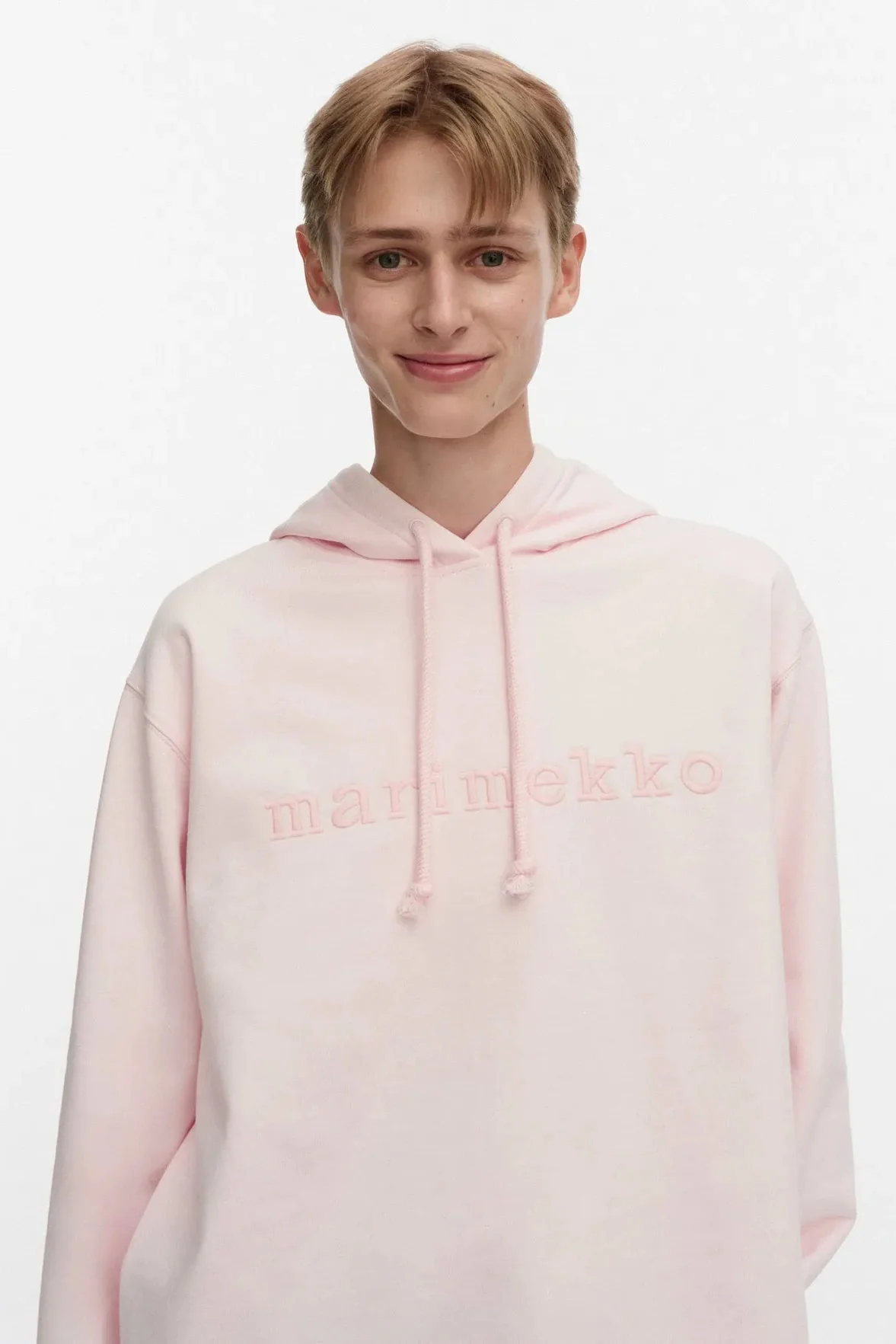 Marimekko Termi Logo Placement Kioski huppari - vaaleanpunainen - Image 3