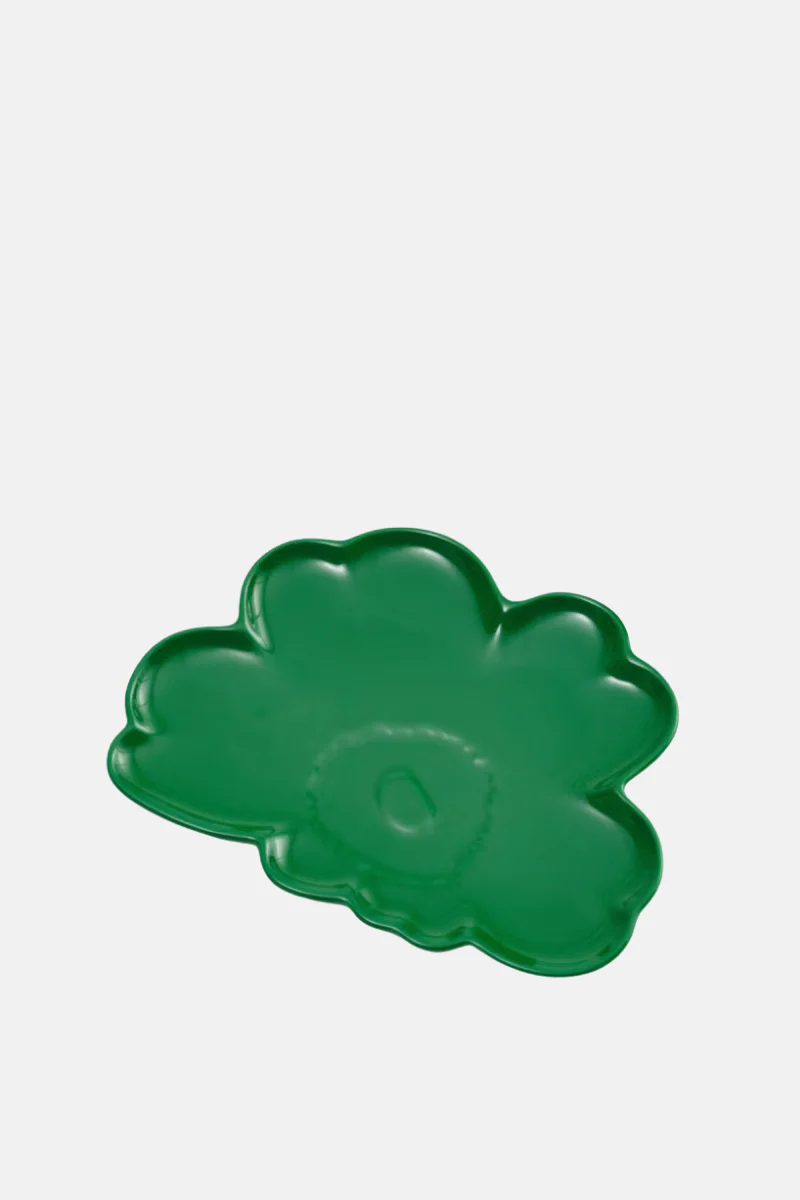 Marimekko Unikko lautanen 19cm - vihreä - Image 2