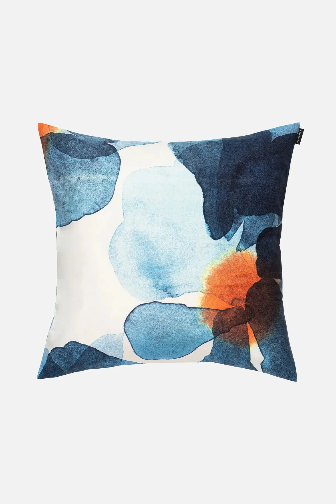 Marimekko Valssi tyynynpäällinen 50 x 50 cm - sininen / oranssi