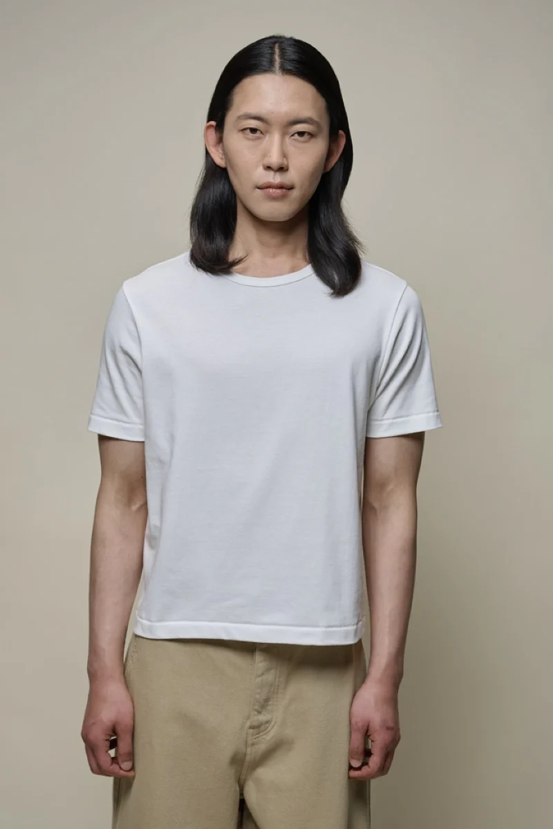 Merz b. Schwanen 2M15C Sturdy Jersey T-shirt - white