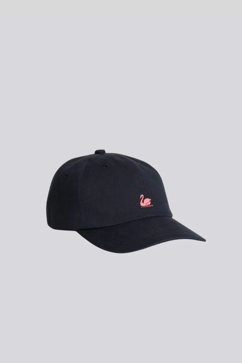 Merz b. Schwanen Swan logo cap - charcoal - Image 4