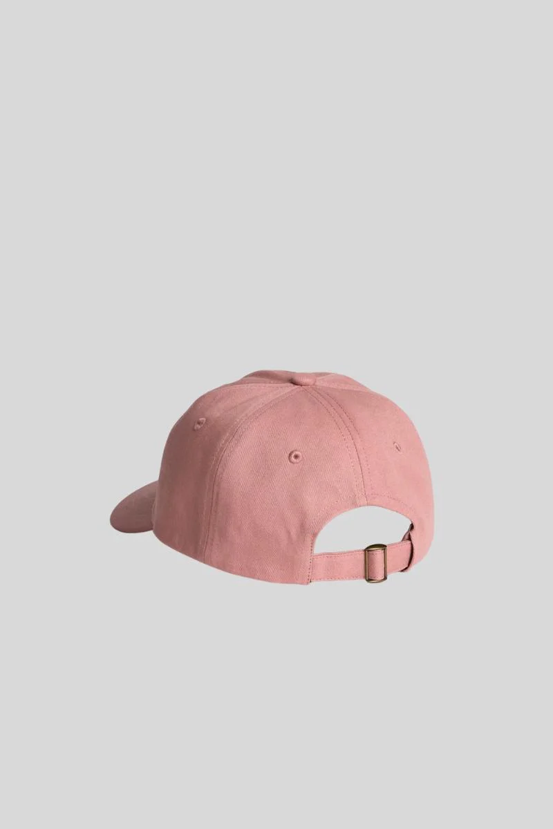 Merz b. Schwanen Swan logo cap - rosewood / nature - Image 3