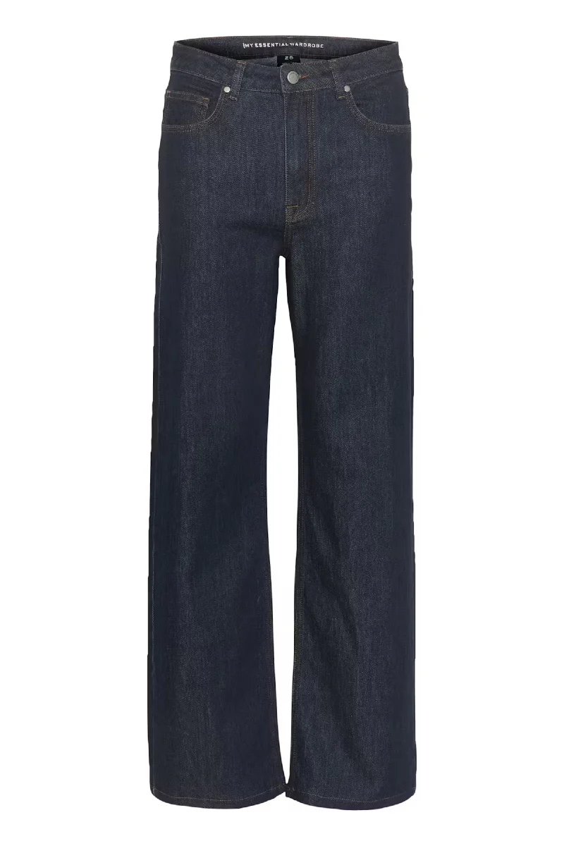 My Essential Wardrobe 35 The Louis 139 High Wide - dark blue un-wash - Image 4
