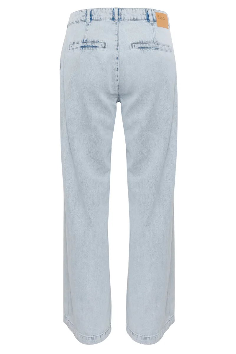 My Essential Wardrobe MaloMW 143 Wide Y Pant -  Light blue wash - Image 6