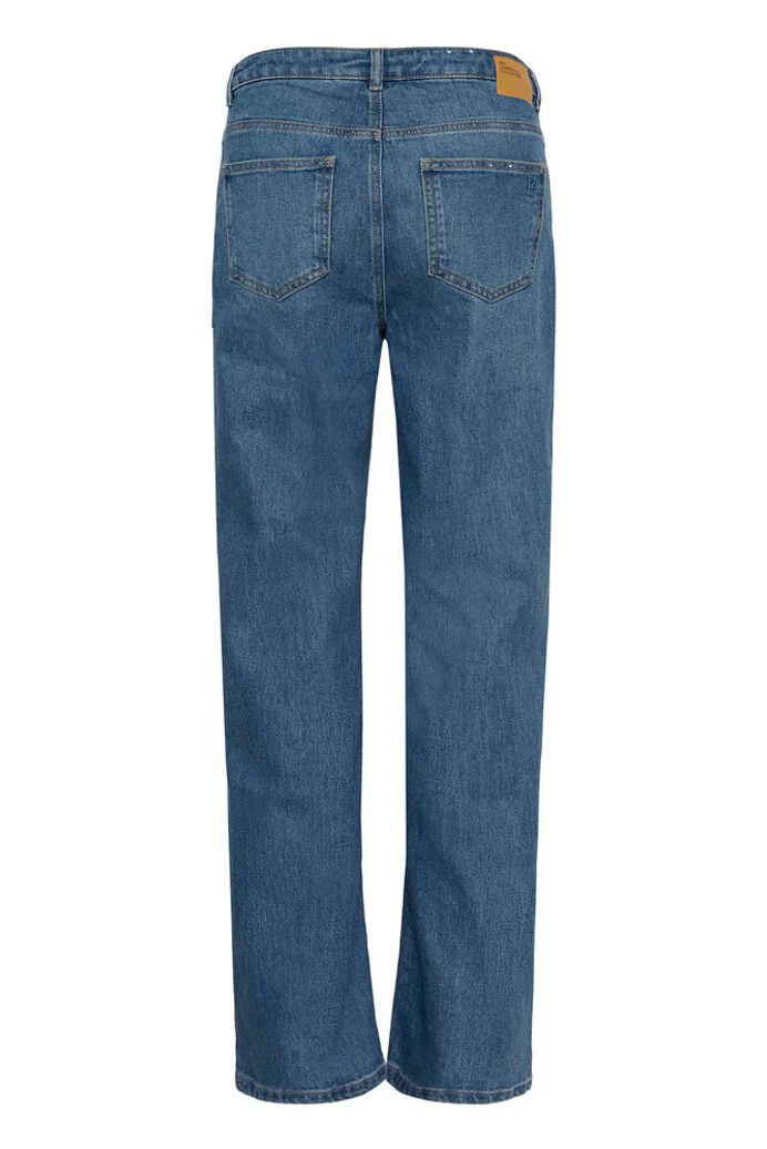 My Essential Wardrobe MWLouis 139 High Mix Wide jeans - light blue / blue wash - Image 7