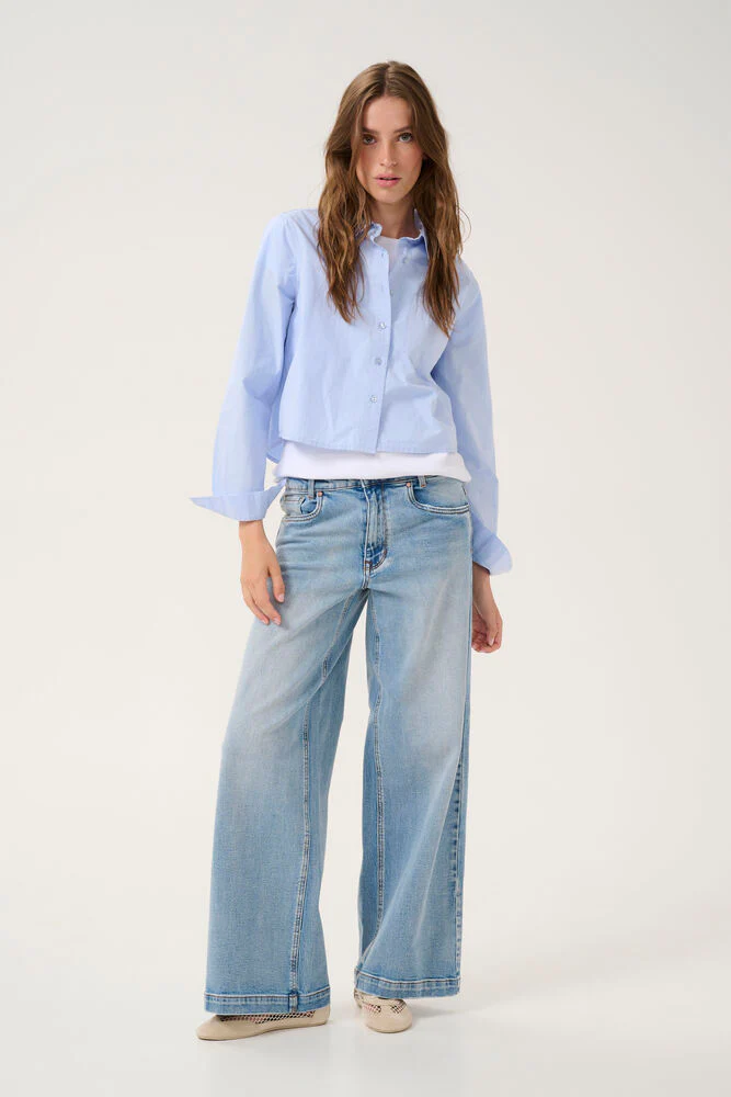 My Essential Wardrobe SunnaMW Short Shirt - kentucky blue - Image 3