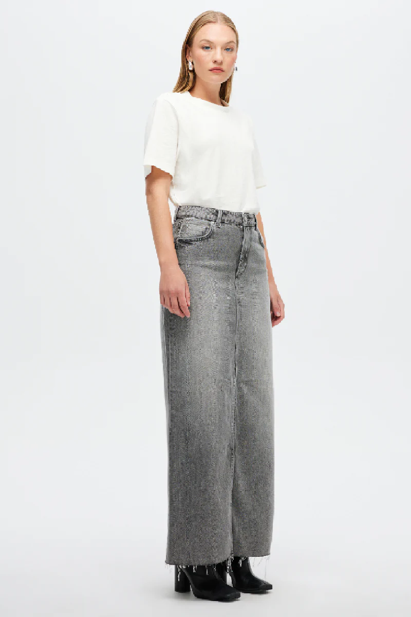 NEUW Darcy Maxi Skirt - Ghost Ranch Washed - Image 3