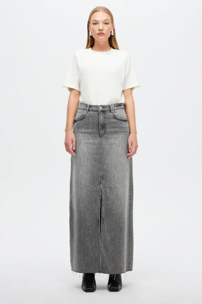 NEUW Darcy Maxi Skirt - Ghost Ranch Washed - Image 5