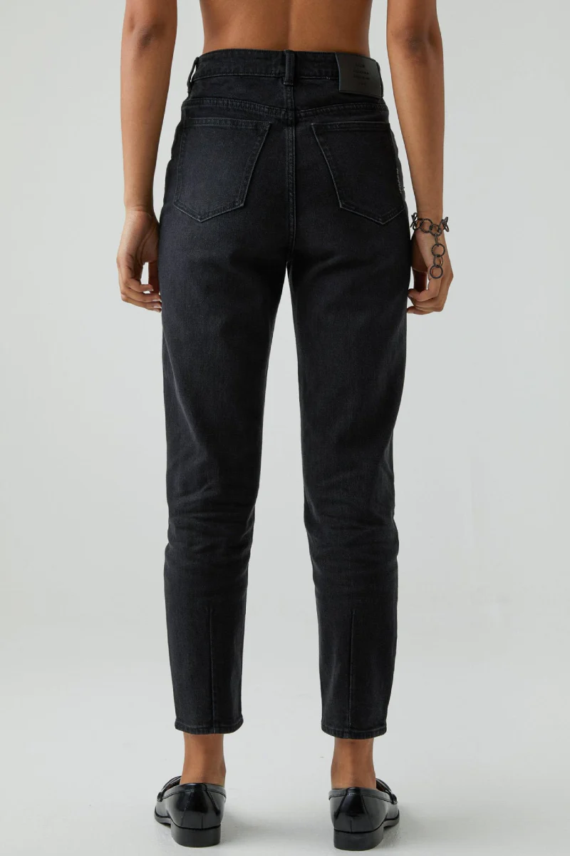 NEUW Lola Mom - Black Earth - Image 2