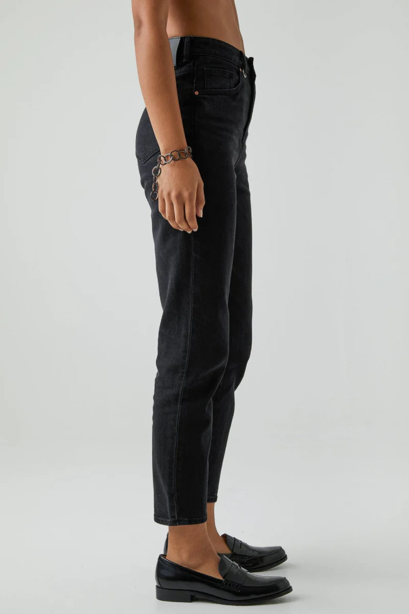 NEUW Lola Mom - Black Earth - Image 5