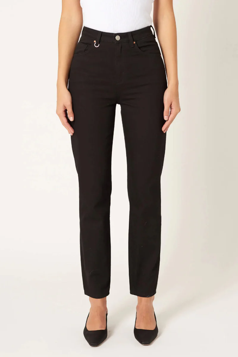 NEUW Lola Mom - Stay Black