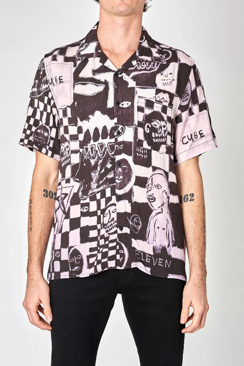NEUW Pino Art shirt - 3Black Art