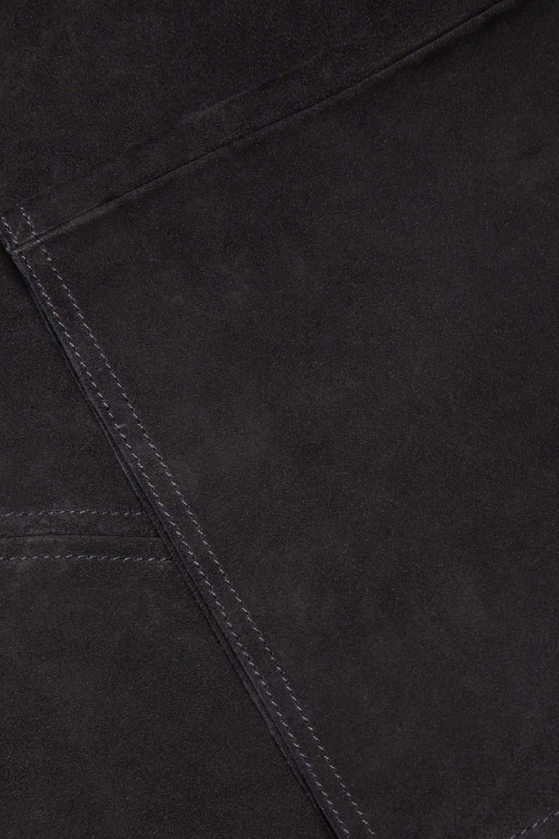 Nudie Clean Eileen Suede Pants - black - Image 7