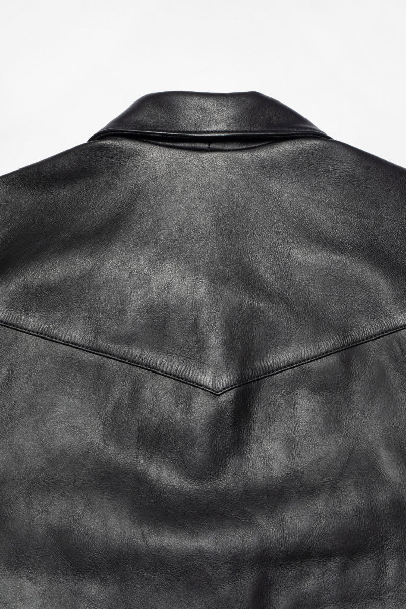 Nudie Eddy Rider Leather Jacket - black - Image 3