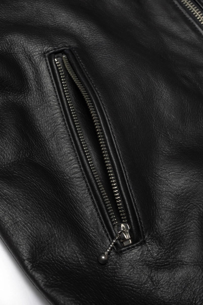Nudie Eddy Rider Leather Jacket - black - Image 6