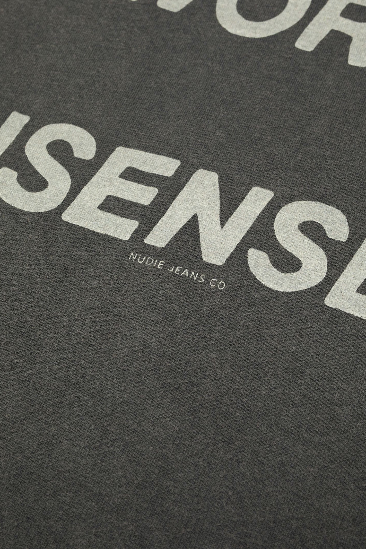 Nudie Jeans Roy Make Sense T-Shirt - antracite - Image 4