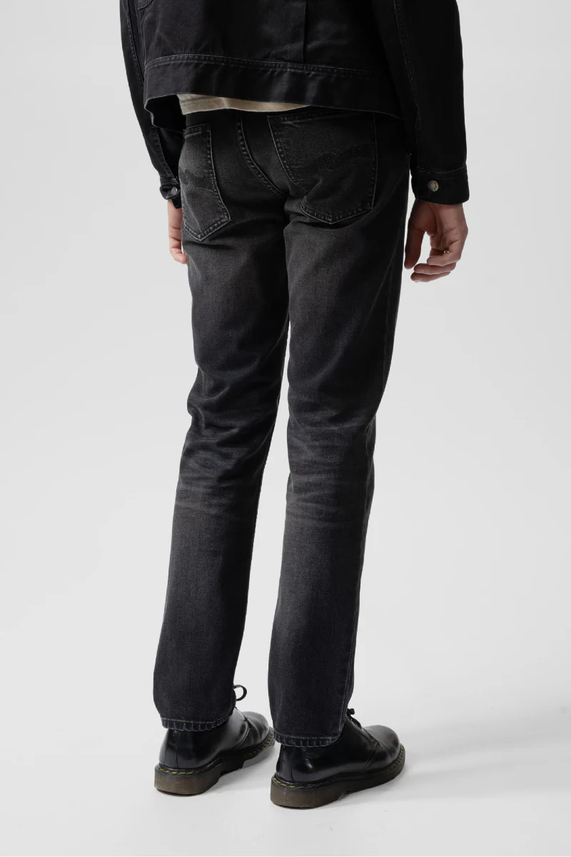 Nudie Jeans Solid Ollie - Black Force - Image 2