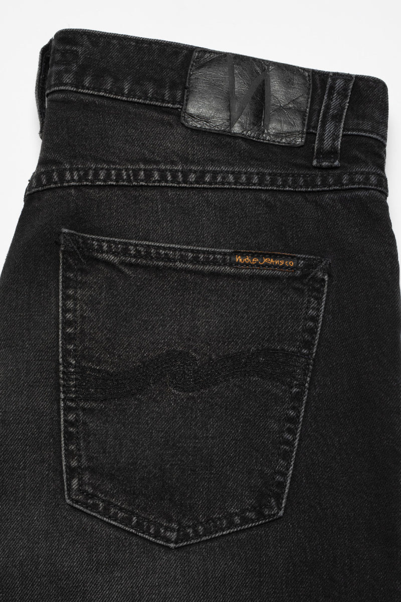 Nudie Jeans Solid Ollie - Black Force - Image 5