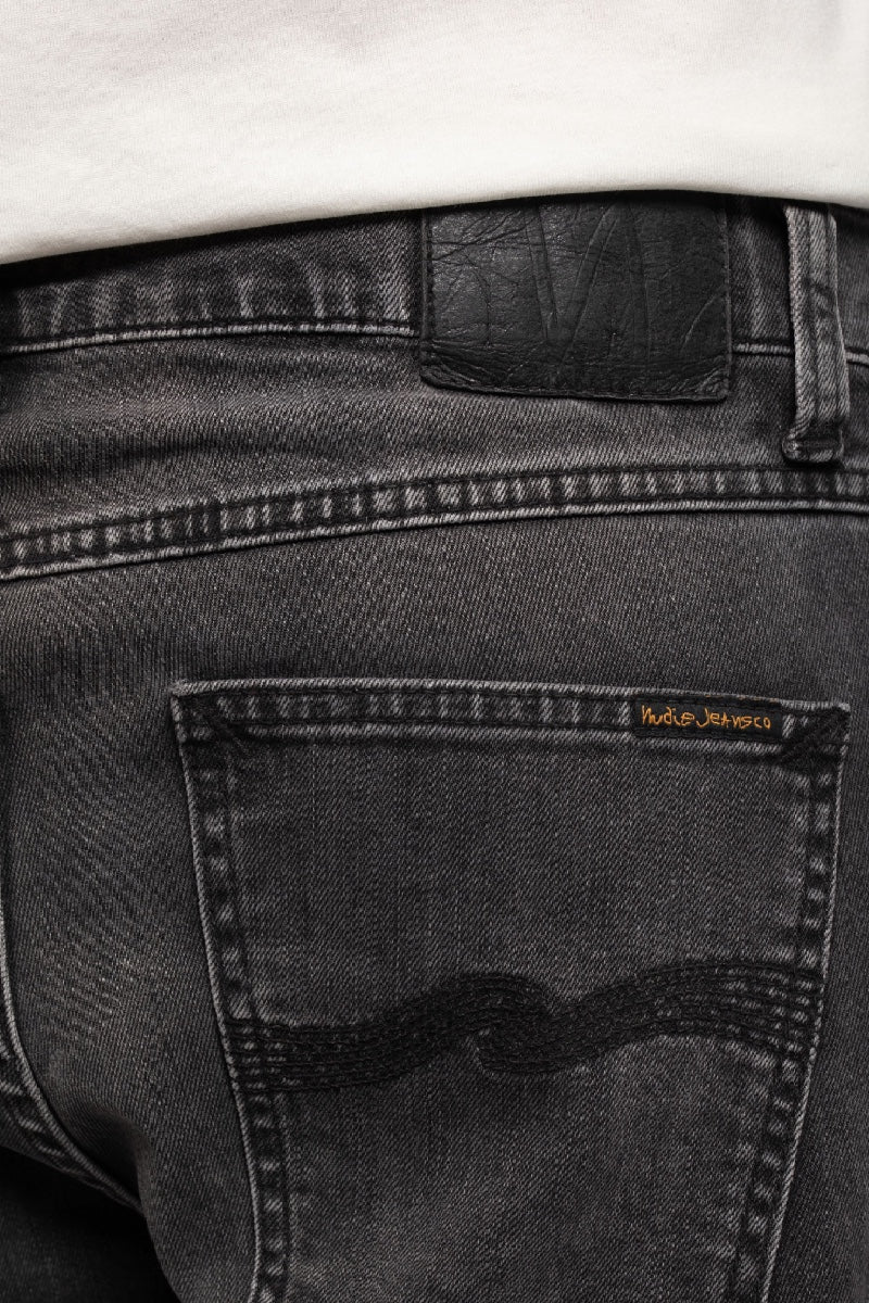 Nudie Jeans Lean Dean miesten farkut - black eyes - Image 6