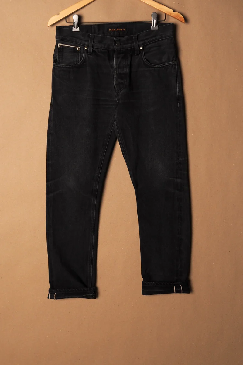Nudie Jeans Re-use Grim Tim selvage - 30/30" I #0434 - Image 2
