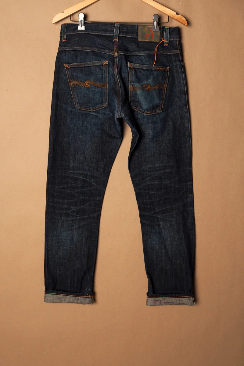 Nudie Jeans Re-use Grim Tim selvage - 32/32" I #0420 - Image 3
