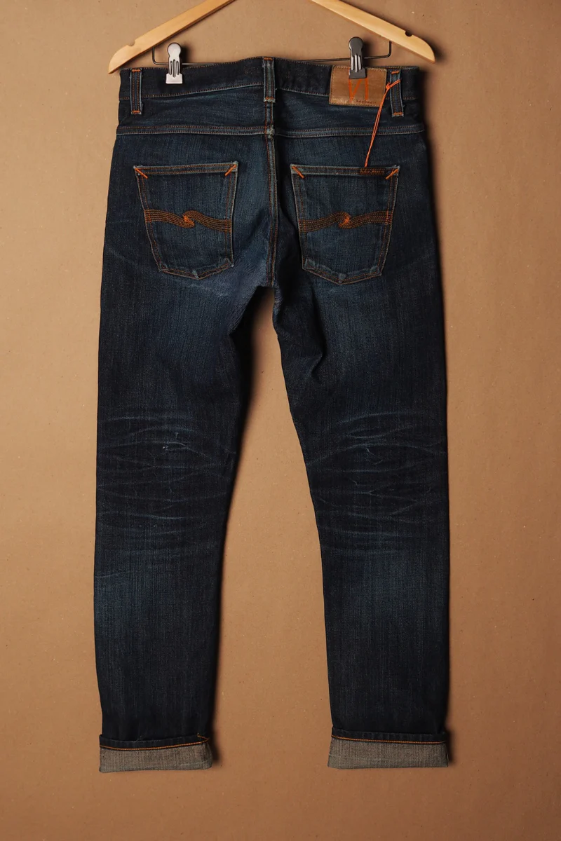 Nudie Jeans Re-use Grim Tim selvage - 32/34" I #0442 - Image 3