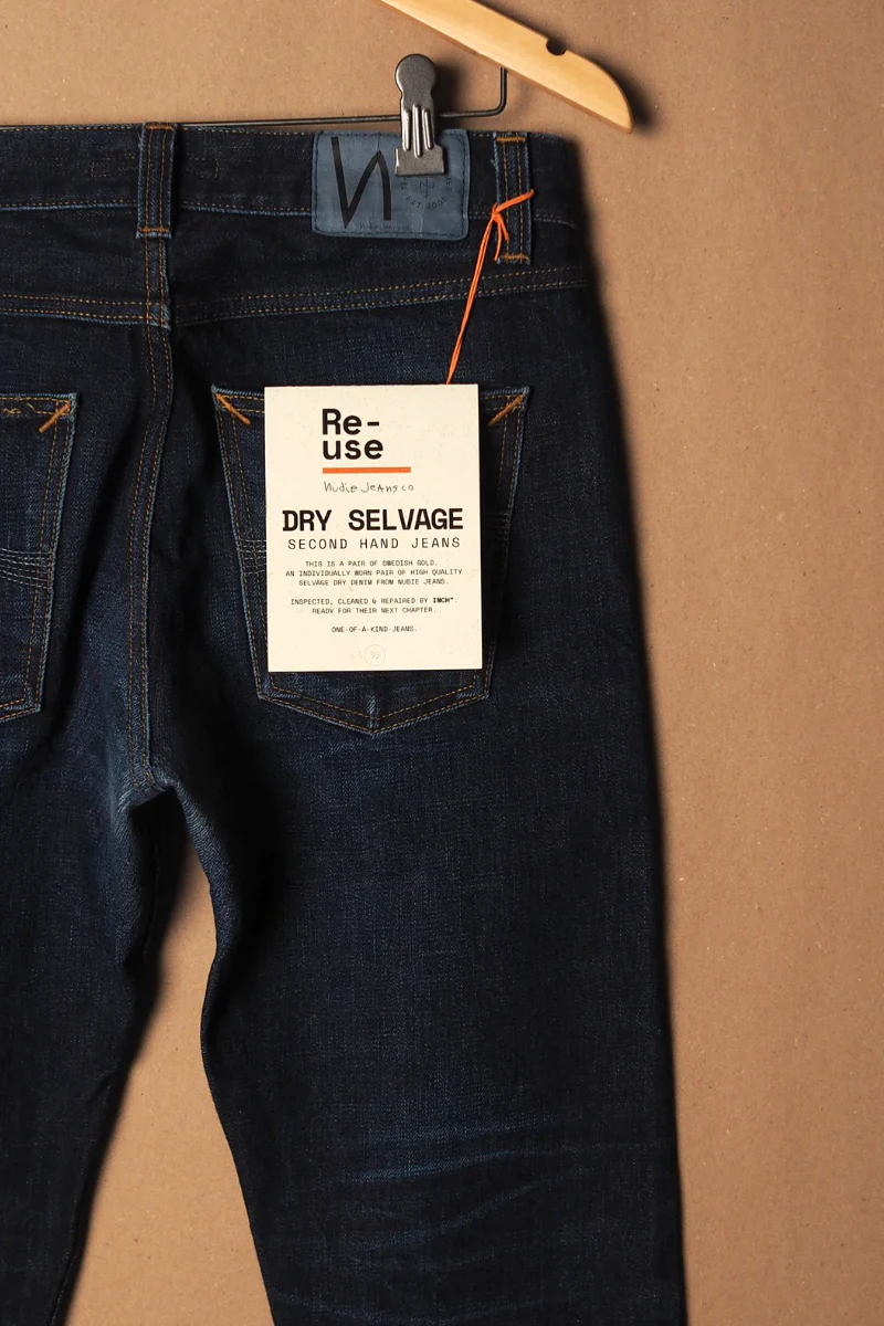 Nudie Jeans Re-use Gritty Jackson selvage - 30/34" I #0450