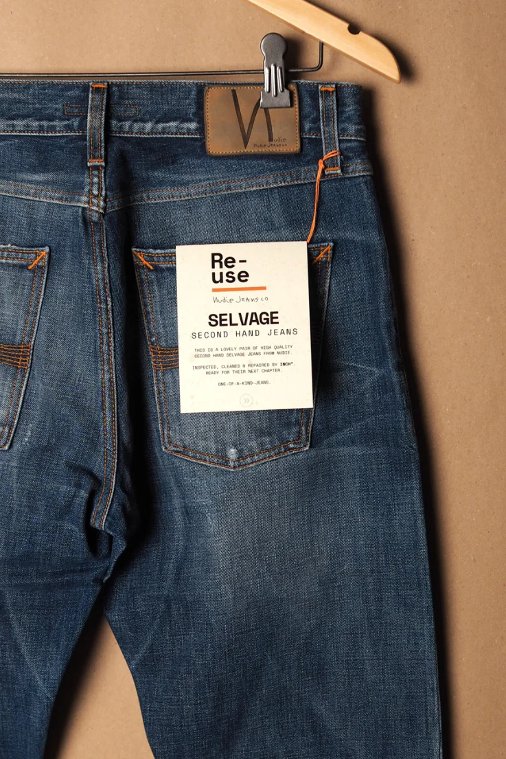 Nudie Jeans Re-use LAB Bengt 27 selvage - 32/34" I #0453