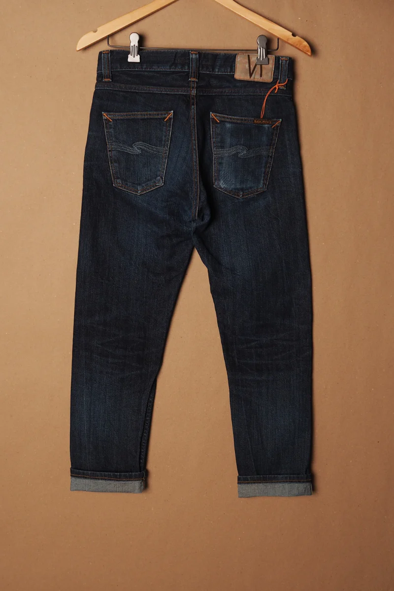Nudie Jeans Re-use Lean Dean selvage - 29/30" I #0449 - Image 3
