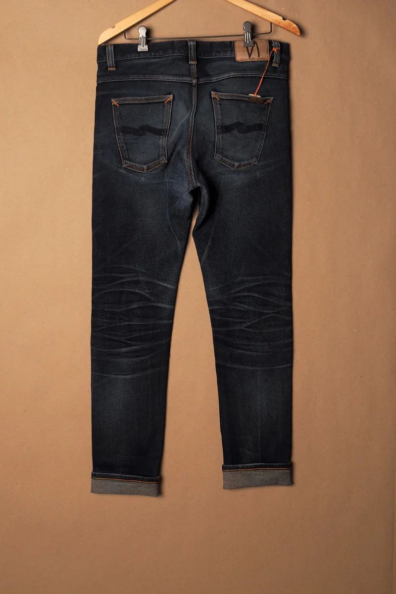 Nudie Jeans Re-use Lean Dean selvage - 33/34" I #0436 - Image 3