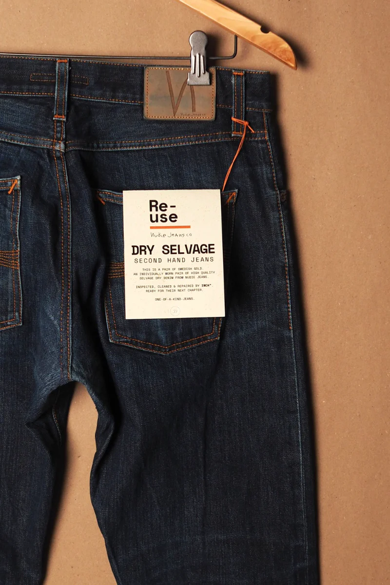 Nudie Jeans Re-use Steady Eddie selvage - 32/34" I #0447