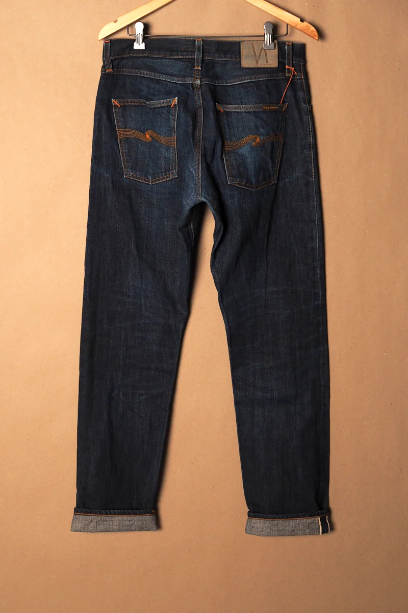 Nudie Jeans Re-use Steady Eddie selvage - 32/34" I #0447 - Image 3