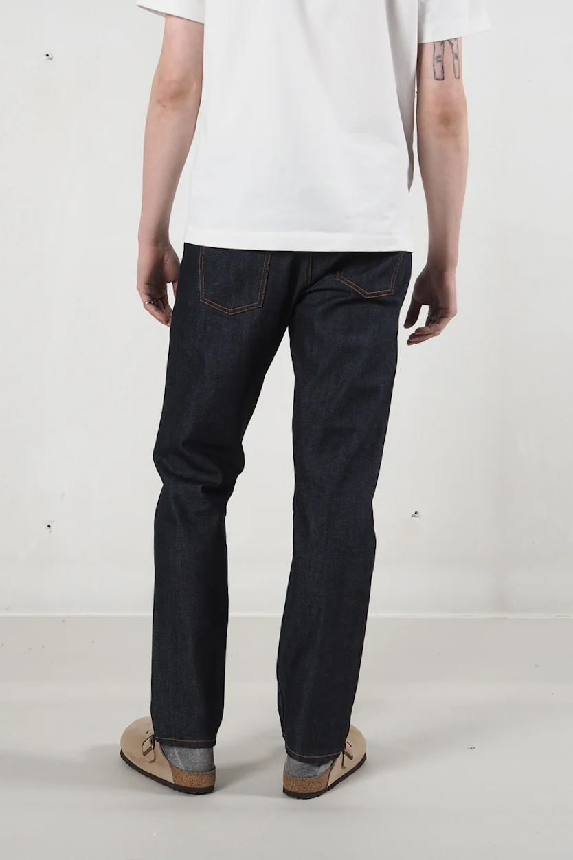 Nudie Jeans Steady Eddie II - Dry Dusk Selvage - Image 4