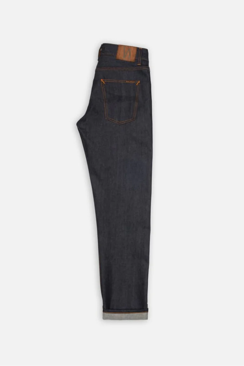 Nudie Jeans Steady Eddie II - Dry Dusk Selvage - Image 9