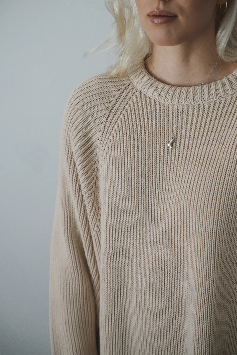OUNCE garments Eva Cotton knit - sand - Image 5