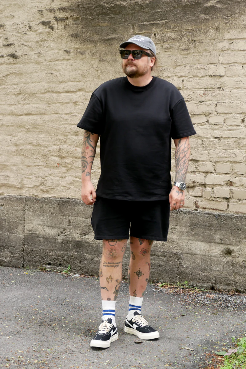OUNCE garments Willy Heavy oversize t-shirt - deep black - Image 4