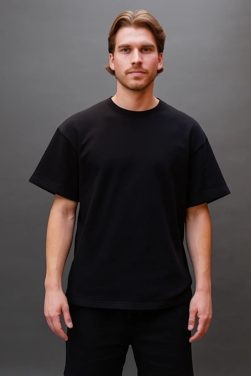 OUNCE garments Willy Heavy oversize t-shirt - deep black - Image 8