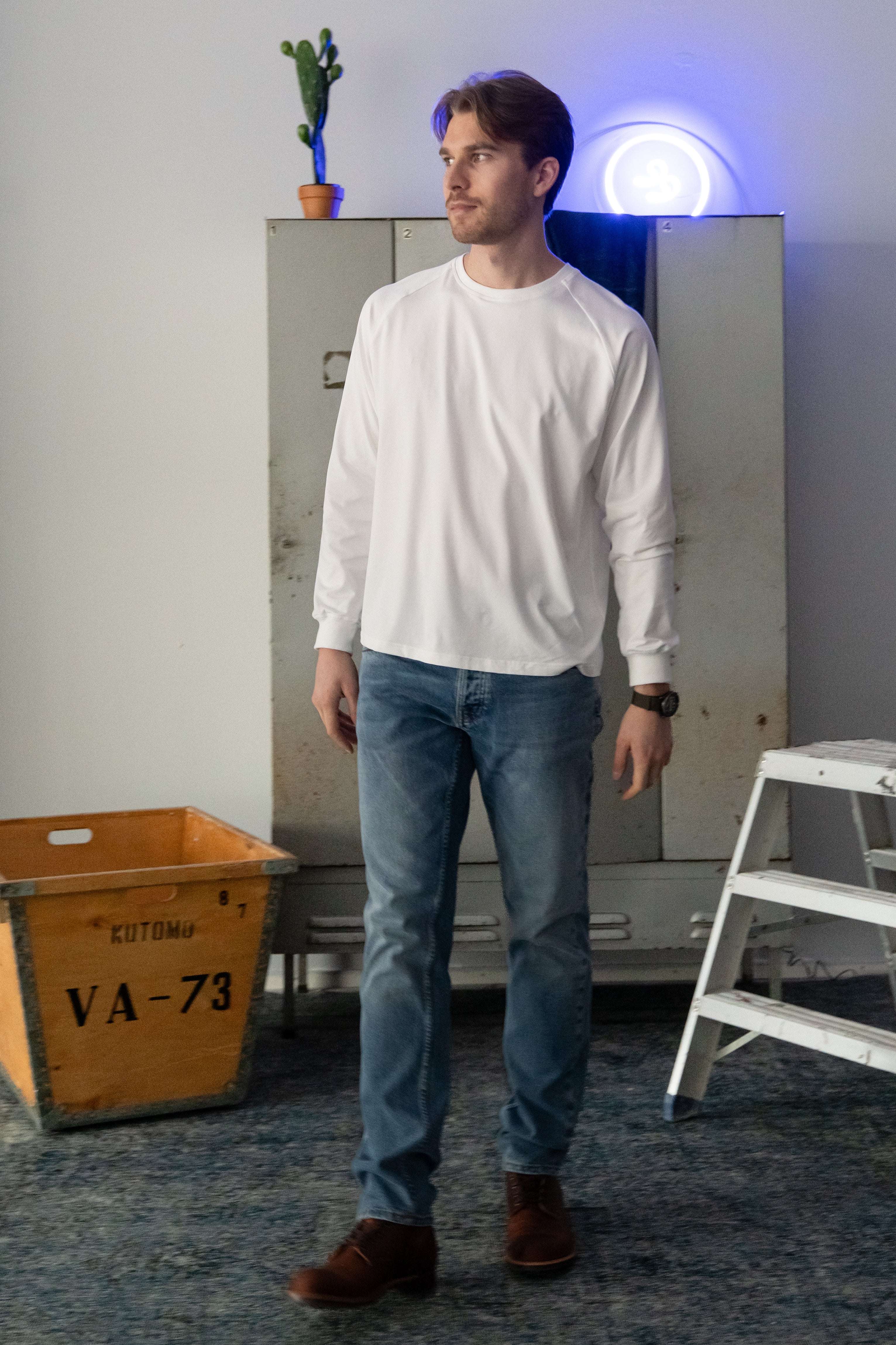 OUNCE garments Willy L/S - white - Image 5