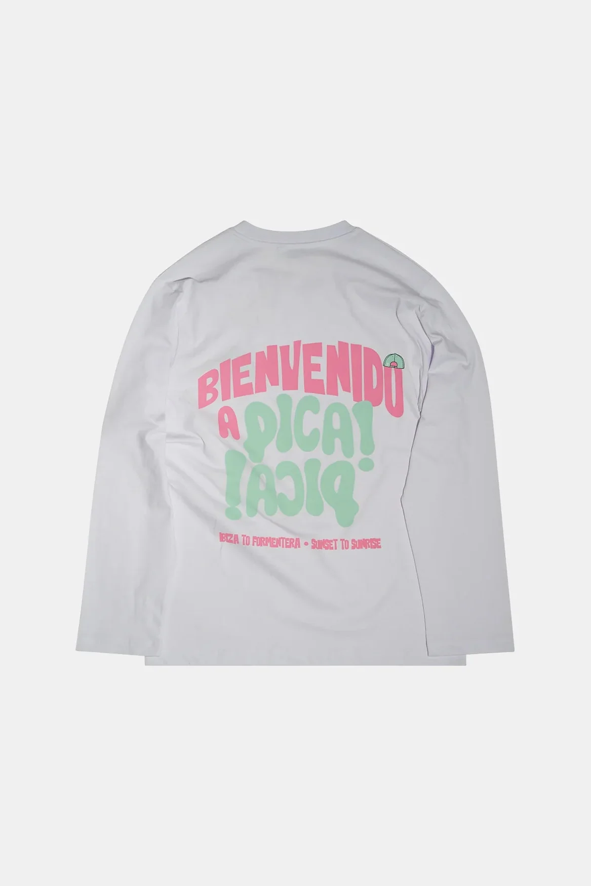 PICA PICA Bienvenido Pica longsleeve - white - Image 2