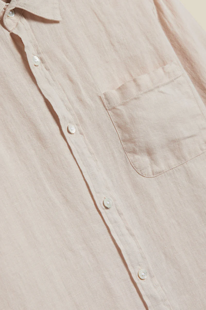 Portuguese Flannel Linen shirt - raw - Image 4